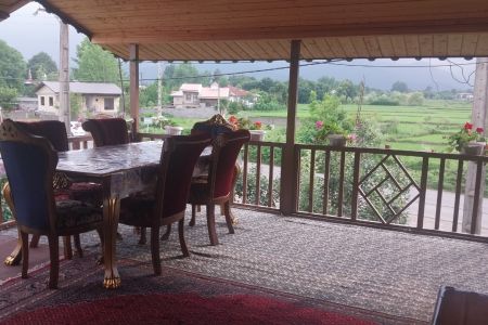 خانه چوبی در ماسال - خانقاه بر