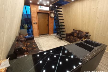 کلبه سوئیسی استخردار در چمستان - خطیب کلا