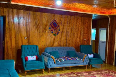 خانه سنتی لب برکه و رودخانه در لفور - شاهکلا
