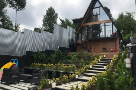 کلبه سوئیسی در بابلکنار - درازکلا