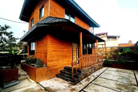 ویلا دوبلکس چوبی استخردار در کتالم رامسر