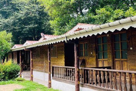 سوئیت چوبی نزدیک پل چوبی کیاشهر