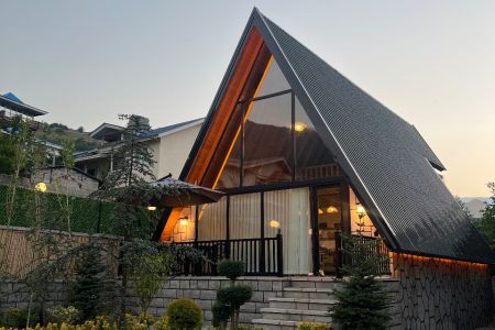 کلبه سوئیسی در کلاردشت - لاهو