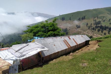 کلبه چوبی در ییلاقات اولسبلنگاه - خریدول