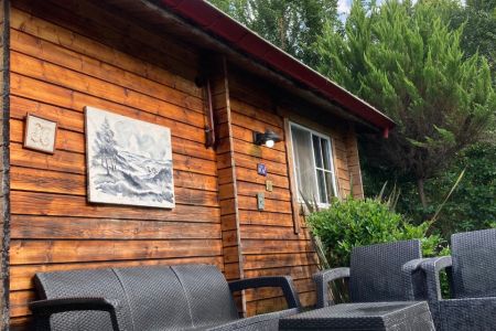 کلبه چوبی در لاهیجان - لیالستان