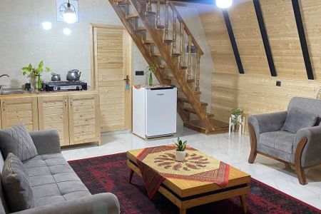 کلبه سوئیسی با وان جکوزی در سوادکوه -درازکلا