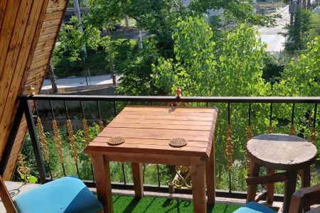 کلبه سوئیسی با وان جکوزی در کلارآباد