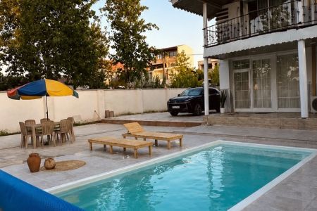 Duplex Villa with Outdoor Pool in Aminabad Zibakenar