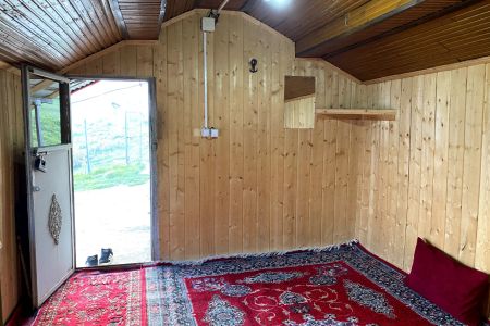 کلبه چوبی در اولسبلنگاه - شنبه راه