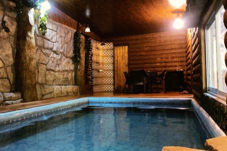Wooden Cabin with Pool in Qaem Shahr - Vosta Kola