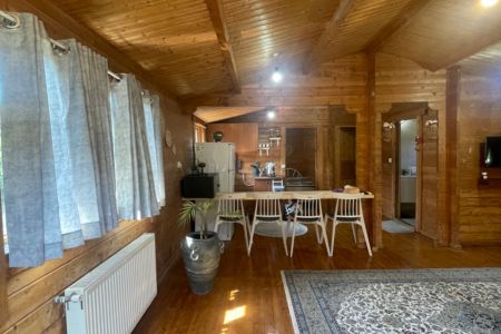 کلبه چوبی در لاهیجان - لیالستان