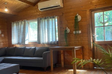 کلبه چوبی در لاهیجان - لیالستان