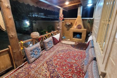 سوئیت با ایوان سنتی در جواهرده رامسر