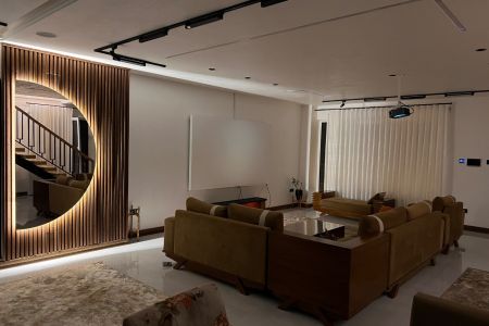 Duplex Villa with Pool and Mountain View in Vishan
