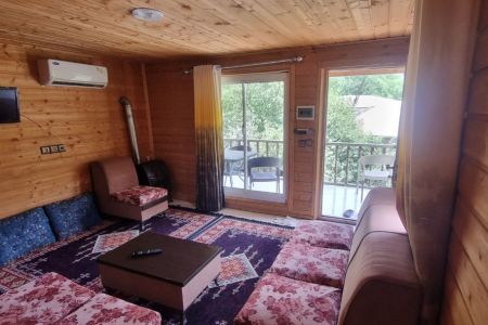 کلبه چوبی در ماسال - گنذر - طبقه دوم
