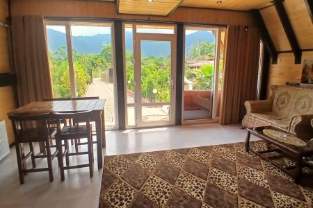 Wooden Cabin with Pool in Chaboksar