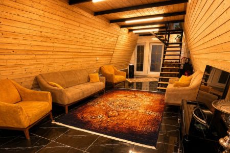 کلبه سوئیسی جکوزی دار در بابلکنار - امیرکلا