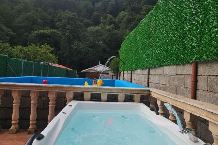 کلبه سوئیسی جکوزی دار در اسالم - لاکه تاشون