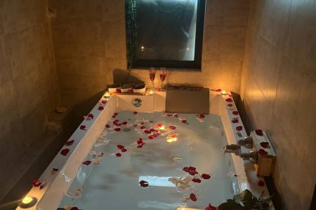 کلبه سوئیسی جکوزی دار در شیرود - شریف آباد