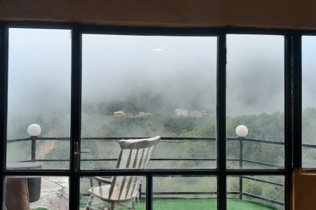 کلبه با تراس رو به جنگل در جواهرده - سلمل
