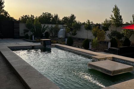 ویلا استخردار در چهارباغ - عرب آباد خسروی