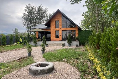 کلبه چوبی در ماسال - گاومیشبان
