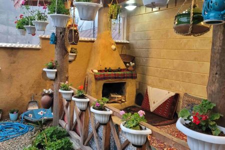سوئیت با ایوان سنتی در جواهرده رامسر