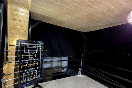 کلبه سوئیسی با جکوزی در کتالم رامسر - دشت جلم