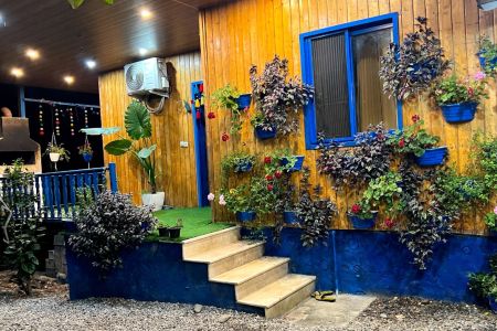 کلبه حیاط دار در بابلکنار - سیدکلا