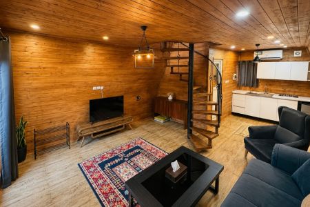 کلبه سوئیسی در بابلکنار - درازکلا