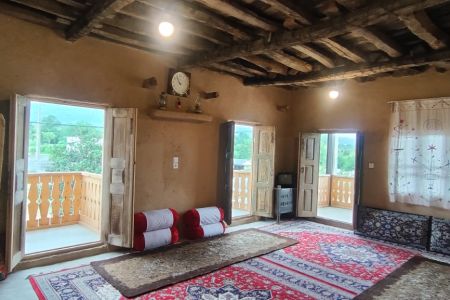 کلبه کاهگلی در کردی کلا نوشهر - طبقه دوم
