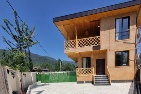 ویلا دوبلکس چوبی با جکوزی در طاسکوه