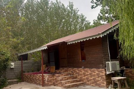 کلبه چوبی در طاهرگوراب - محمود کیان