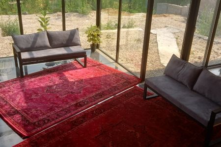 کلبه با نمای شیشه ای در شاندرمن - پشد