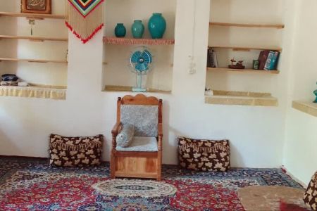 اتاق با نمای کاهگلی در تیران کرون - نسیم آباد