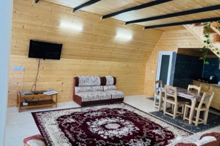 کلبه سوئیسی جکوزی دار در بابلکنار - کاردرکلا