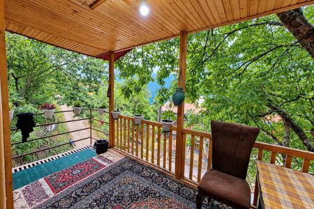 کلبه چوبی در ماسال - خروم - طبقه ۲