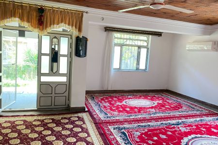 خانه ویلایی در جاده اسالم - پرده گوشه