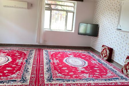 خانه ویلایی در جاده اسالم - پرده گوشه