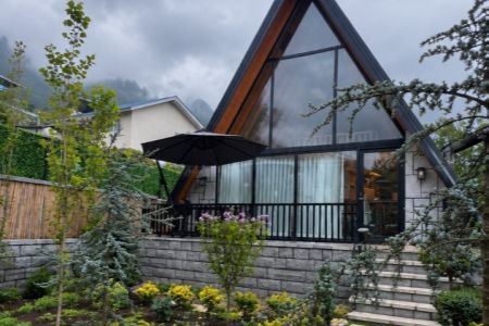 کلبه سوئیسی در کلاردشت - لاهو
