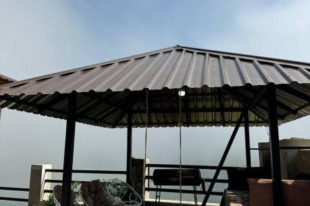 کلبه تراس دار با ویو جنگل در سلمل رامسر