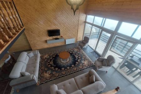 کلبه دوبلکس روبه کوه و جنگل در سلمل رامسر