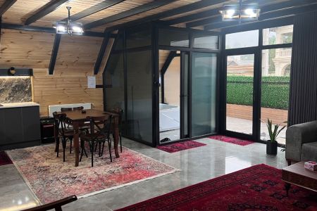 کلبه سوئیسی جکوزی دار در ماسال - سیاهدول