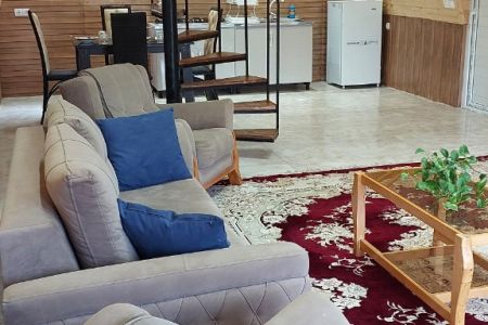 کلبه سوئیسی با جکوزی در شیرود - تمیجانک