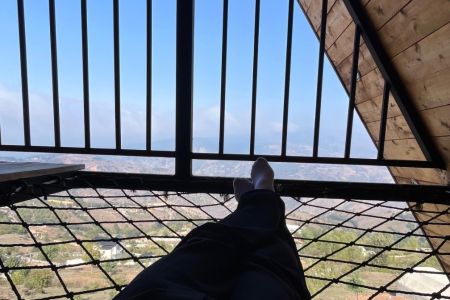 کلبه استخردار با ویو کوهستان در ویشان رودبار