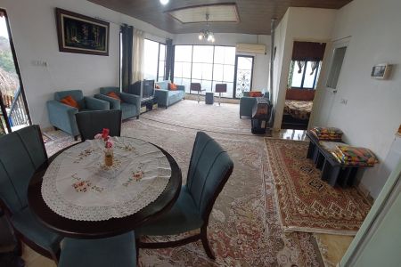 کلبه چوبی جنگلی با آلاچیق - واسکس