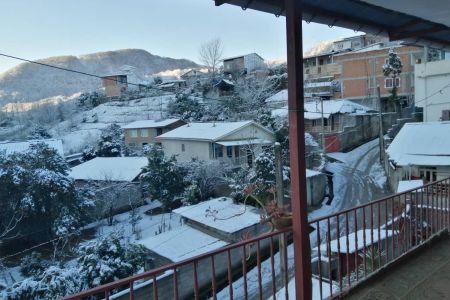 خانه مبله با تراسی دلباز در شیرگاه - طبقه سوم