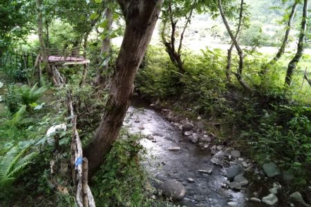 ویلا لب رودخانه در جاده اسالم - خرجگیل