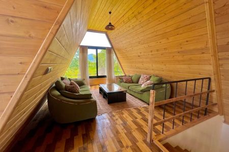 کلبه چوبی استخردار در شیرود